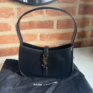 YSL Le 5 A 7 Mini in Smooth Leather